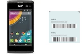 Comment voir le code IMEI dans Liquid Z220