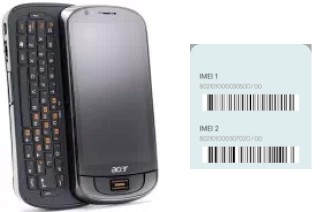 Comment voir le code IMEI dans M900