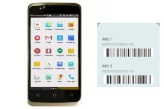 Comment voir le code IMEI dans Advan I4C