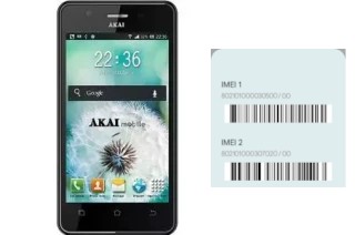 Comment voir le code IMEI dans Akai K40