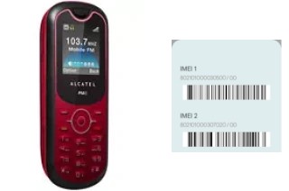 Comment voir le code IMEI dans OT-206