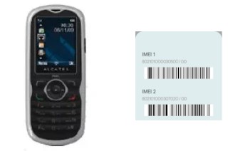 Comment voir le code IMEI dans OT-508A