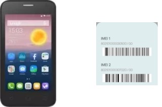 Comment voir le code IMEI dans OneTouch Pixi First