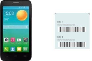 Comment voir le code IMEI dans OneTouch Pop D5