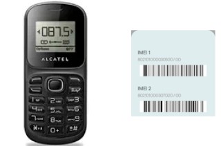 Comment voir le code IMEI dans OT-117