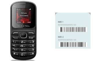 Comment voir le code IMEI dans OT-217