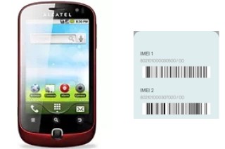 Comment voir le code IMEI dans OT-990