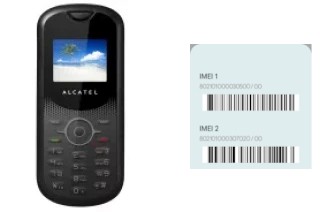 Comment voir le code IMEI dans OT-106