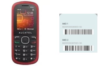 Comment voir le code IMEI dans OT-317D