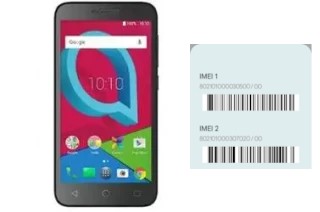 Comment voir le code IMEI dans Alcatel U50