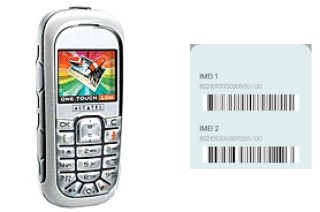 Comment voir le code IMEI dans OT 156