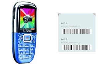 Comment voir le code IMEI dans OT 556