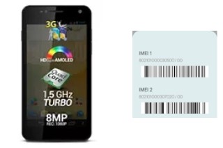 Comment voir le code IMEI dans P6 Quad Plus