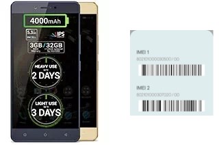 Comment voir le code IMEI dans P9 Energy Lite