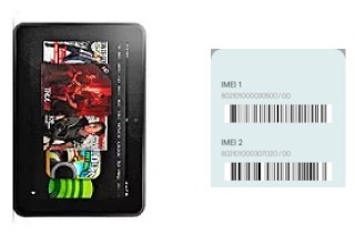 Comment voir le code IMEI dans Kindle Fire HD 8.9