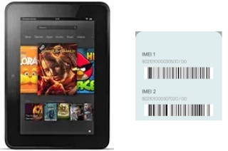 Comment voir le code IMEI dans Kindle Fire HD