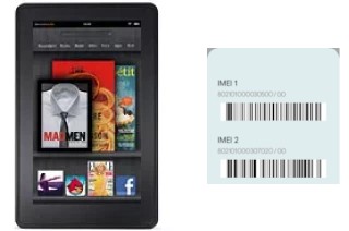 Comment voir le code IMEI dans Kindle Fire