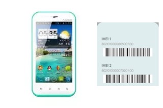 Comment voir le code IMEI dans Amoi N816