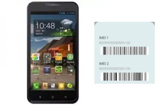 Comment voir le code IMEI dans Amoi N890