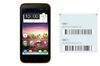 Comment voir le code IMEI dans N821