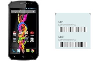 Comment voir le code IMEI dans 50 Titanium