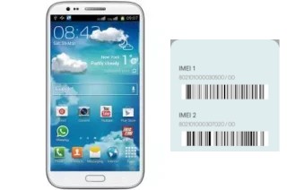 Comment voir le code IMEI dans SP583 HD