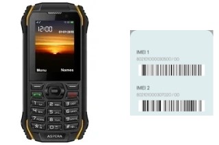 Comment voir le code IMEI dans Aspera R32