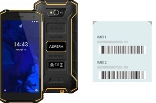 Comment voir le code IMEI dans Aspera R9