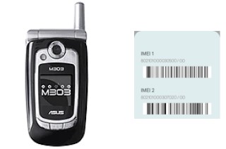 Comment voir le code IMEI dans M303