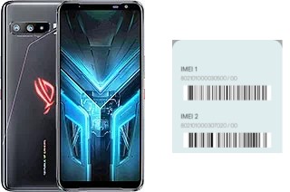 Comment voir le code IMEI dans ROG Phone 3 ZS661KS