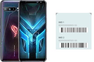 Comment voir le code IMEI dans ROG Phone 3 Strix