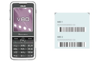 Comment voir le code IMEI dans Asus V80