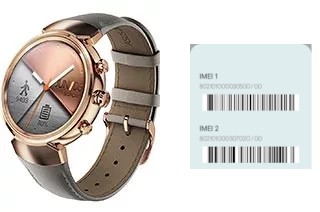 Comment voir le code IMEI dans Zenwatch 3 WI503Q