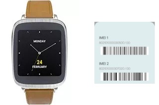 Comment voir le code IMEI dans Zenwatch WI500Q