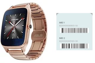 Comment voir le code IMEI dans Zenwatch 2 WI501Q