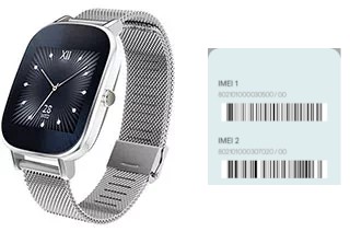 Comment voir le code IMEI dans Zenwatch 2 WI502Q