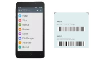 Comment voir le code IMEI dans Picophone M4S