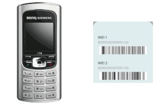 Comment voir le code IMEI dans BenQ-Siemens A58