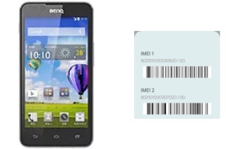 Comment voir le code IMEI dans BenQ T3