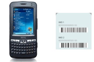 Comment voir le code IMEI dans BenQ P50