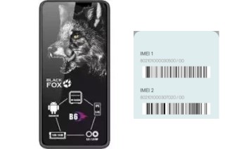 Comment voir le code IMEI dans Black Fox B6