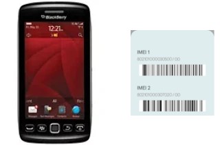 Comment voir le code IMEI dans Torch 9850