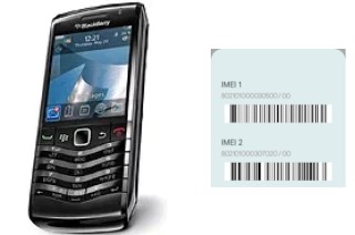 Comment voir le code IMEI dans Pearl 3G 9105