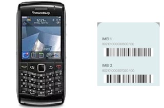 Comment voir le code IMEI dans Pearl 3G 9100