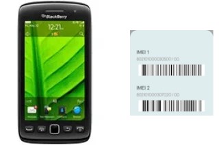 Comment voir le code IMEI dans Torch 9860