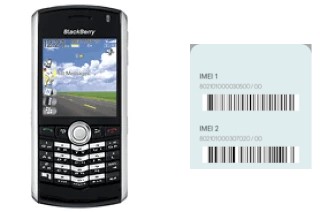 Comment voir le code IMEI dans Pearl 8100