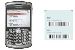 Comment voir le code IMEI dans Curve 8310