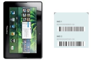 Comment voir le code IMEI dans Playbook