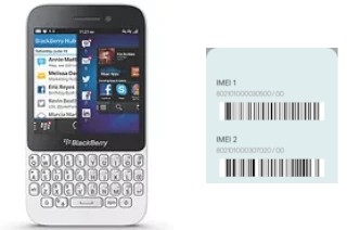 Comment voir le code IMEI dans BlackBerry Q5