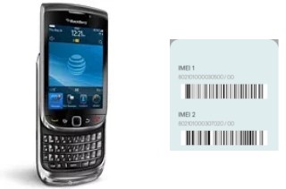 Comment voir le code IMEI dans Torch 9800